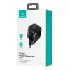 Carregador usams 1x USB-C T36 + Lightning PD – carregador PD compacto com USB-C e Lightning