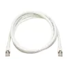 Cabo Ethernet blindado S/FTP série Cat8 25G/40G certificado da Eaton Tripp Lite, à prova de dobras (RJ45 M/M), PoE, branco, 1,83 m - cabo de rede - RJ-45 (M) para RJ-45 (M) - 1,829 m - S/FT