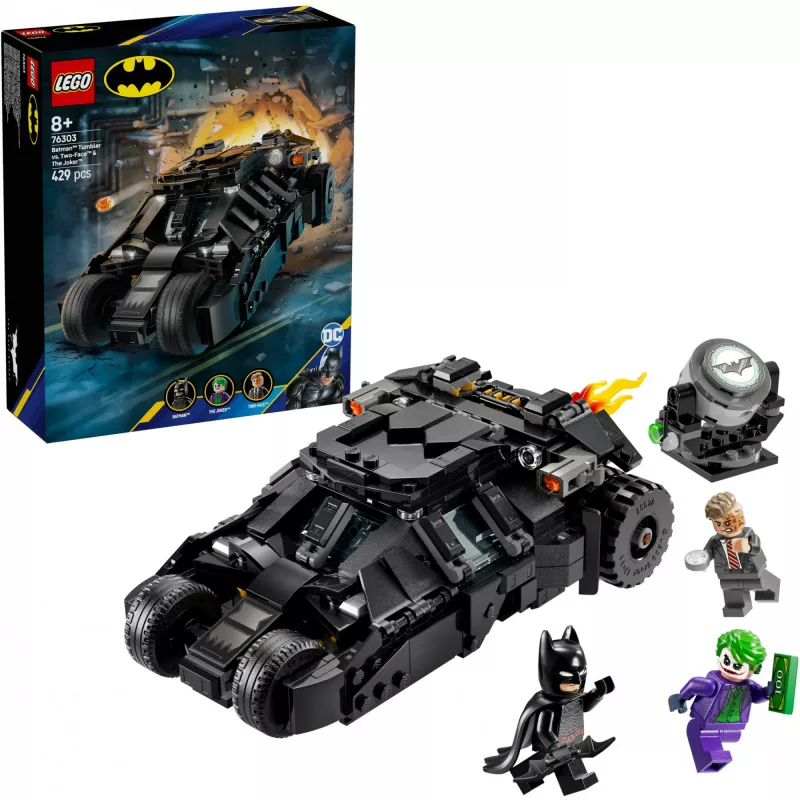 LEGO BATMAN 76303 Batman Tumbler vs. Two-Face e The Joker