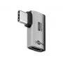 Adaptador USB-C Goobay horizontal 90° USB4 - macho > fêmea (74441)