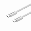 Cabo CANYON OnWire 60MG C-C 60W magnético entrançado 1m Branco