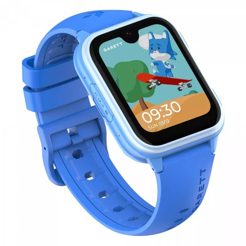 Smartwatch Garett Kids Vibe Ai 4G azul – localização GPS, à prova de água