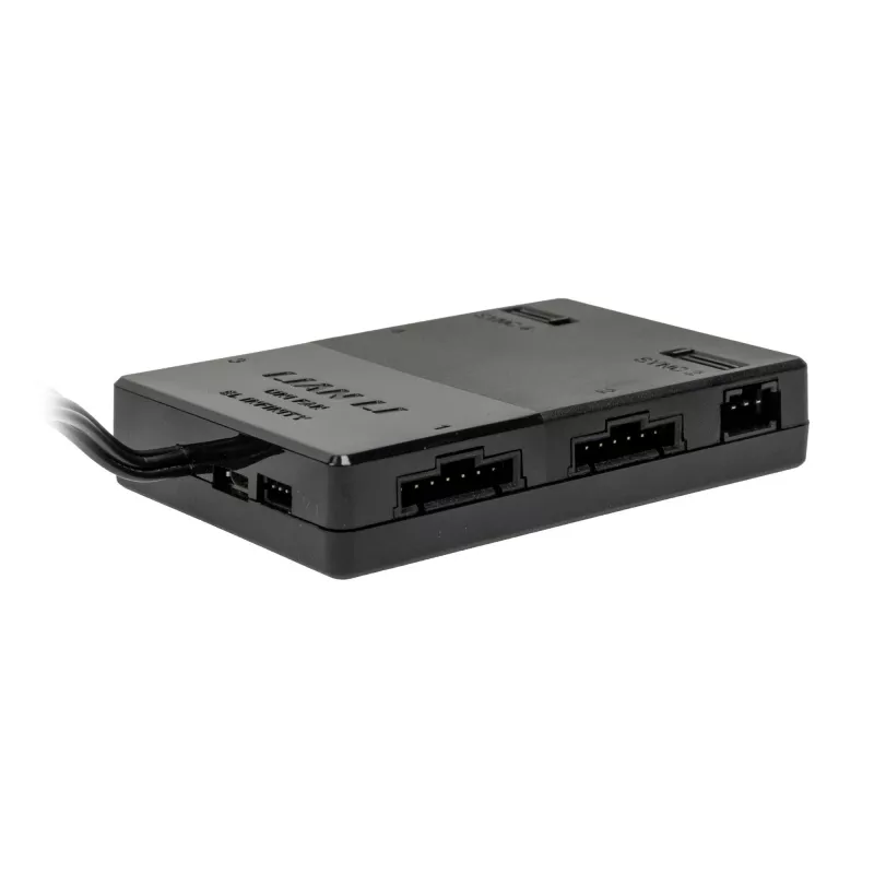 Controlador Lian Li UNI HUB SL-INF L-Connect 3 preto (modelo 12SLIN-CONT3B) para série UNI Fan SL