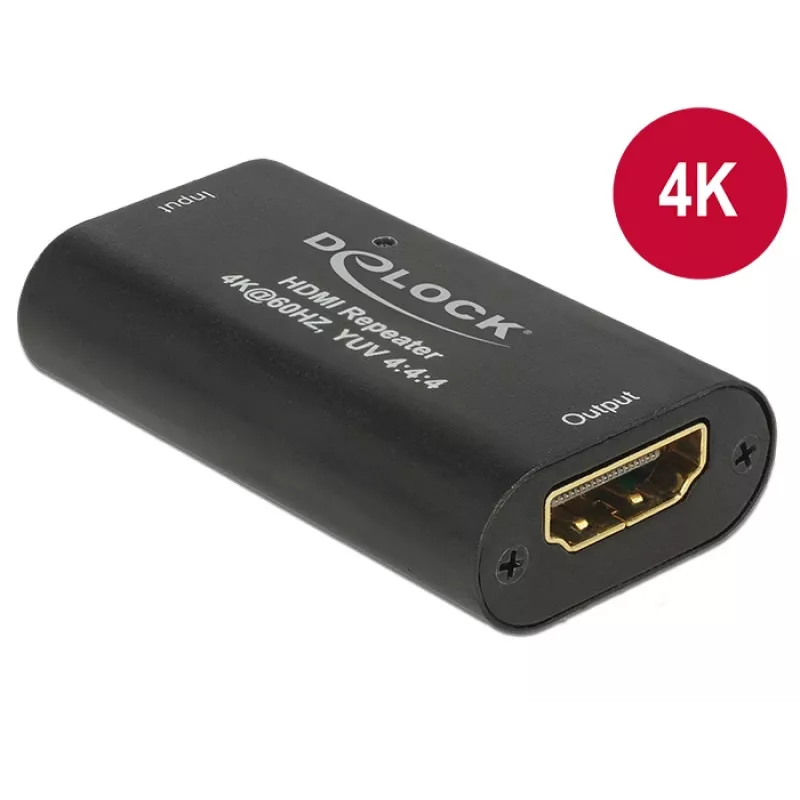 Repetidor HDMI DeLOCK 4K 60 Hz, até 30 m (11462)