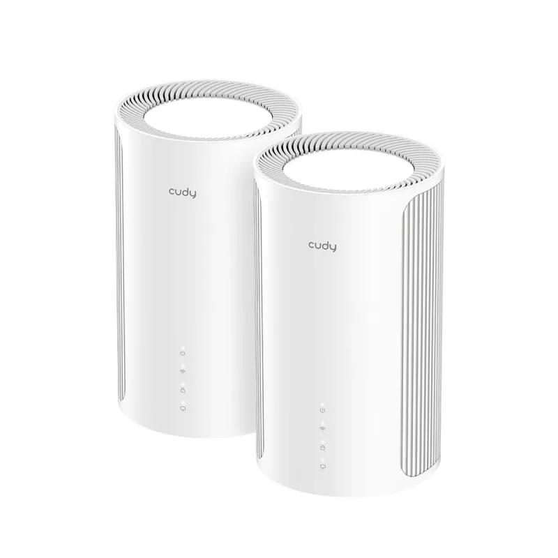 Cudy M11000 Tri-Band (2,4 GHz / 5 GHz / 6 GHz) Wi-Fi 7 (802.11be) branco 4 internas