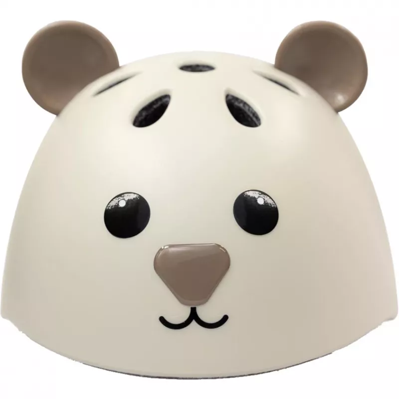 Capacete Infantil HUDORA Beary Mocha, Tamanho 48–52 cm