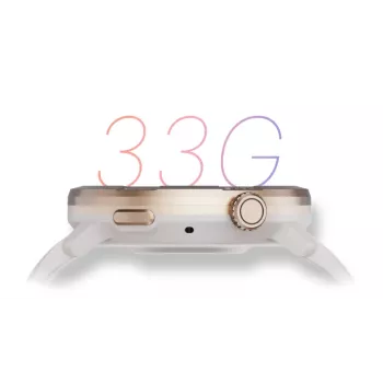 Smartwatch Stelio STSWA102GT Activ Pro GPS 46 mm titânio dourado – GPS, caixa de 46 mm, acabamento em titânio