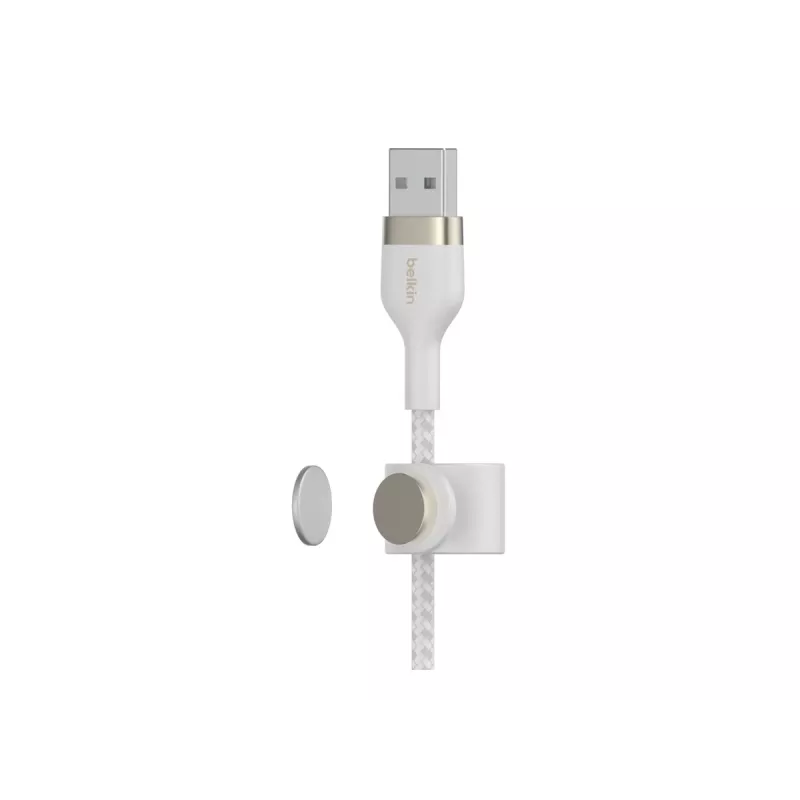 Belkin BOOST CHARGE - Cabo Lightning - USB macho para Lightning macho - 3 m - branco - para Apple iPad/iPhone/iPod (Lightning)