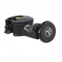 Suporte para telemóvel Tellur MCM6 suporte magnético para encosto de cabeça — suporte preto para telemóvel no encosto de cabeça do automóvel