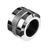 Conector Alphacool Eiszapfen Pro 16mm para tubo rígido G1/4, pack de 6 - cromado