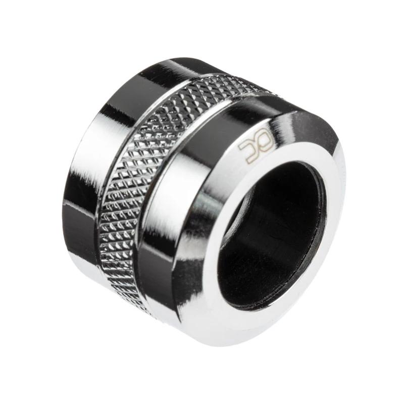 Conector Alphacool Eiszapfen Pro 16mm para tubo rígido G1/4, pack de 6 - cromado