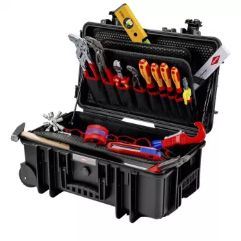Conjunto de ferramentas de mecânico Knipex 00 21 33 S 17 ferramentas vermelho amarelo