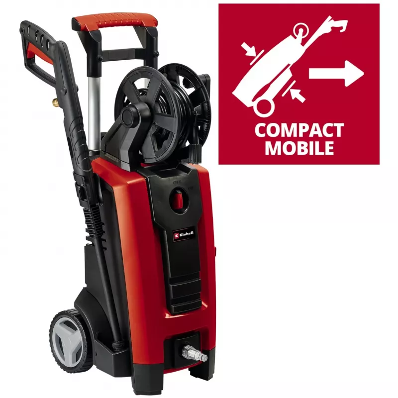 Lavadora de alta pressão TE-HP 140 (vermelho/preto, 1.900 Watt, 140 bar)