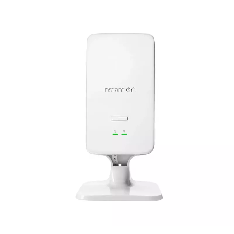 HPE Networking Instant On AP22D Wi-Fi 6 ponto de acesso em pack com fonte de alimentação, branco