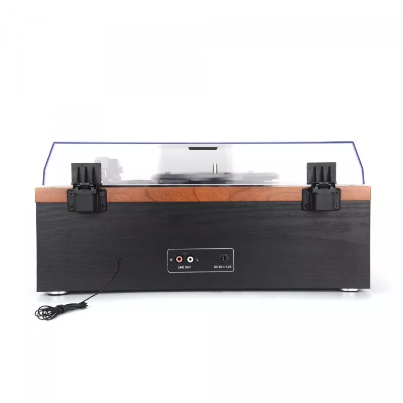 Gira-discos AKAI ATT-14BT com Bluetooth, acionamento por correia, pré-amplificador phono integrado, saída USB