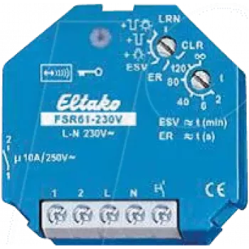 Atuador via rádio FSB61-230V elementos de sombreamento sem N (FSB61-230V)