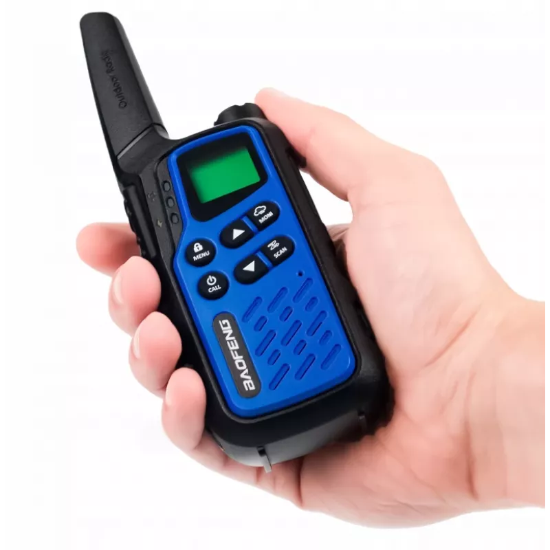 Walkie-talkie Baofeng BF-T25E azul, 2 unid.