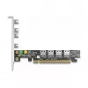 Placa DeLOCK PCI Express x16 para 4 x SFF-8654 4i NVMe Bifurcation internos