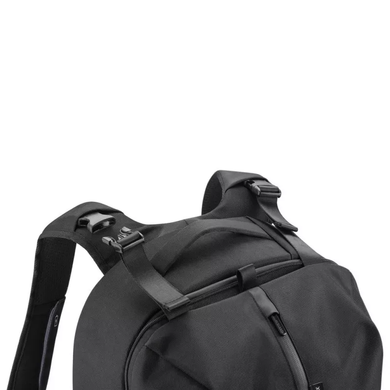 XD Design Bobby Flex Gym Bag P705.801 mochila antirroubo, para portátil de 15,6 polegadas (39,6 cm), preta