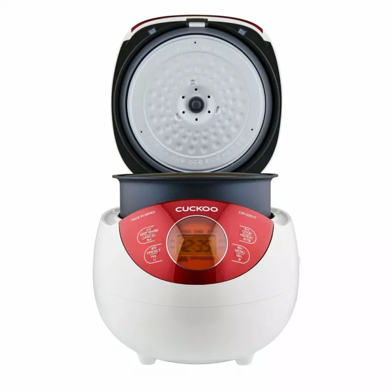 Cuckoo CR-0351F RED panela de arroz 0,54 L 425 W vermelho, branco