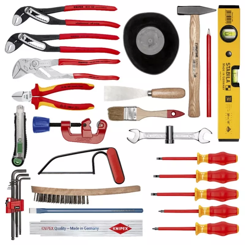 Conjunto de ferramentas para mecânico Knipex 00 21 06 HK S 31 ferramentas