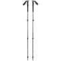 Bastões de trekking Trail, equipamento de fitness preto/verde-azeitona, 1 par, 100–140 cm