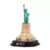 Puzzle 3D CubicFun 306-L536H Estátua da Liberdade Night Edition — kit de montagem com iluminação LED