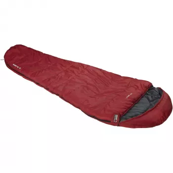 Saco-cama TR 300 (vermelho-escuro/cinzento)