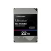 HDD Western Digital 22 TB 3,5 inch Serial ATA Ultrastar DC HC580