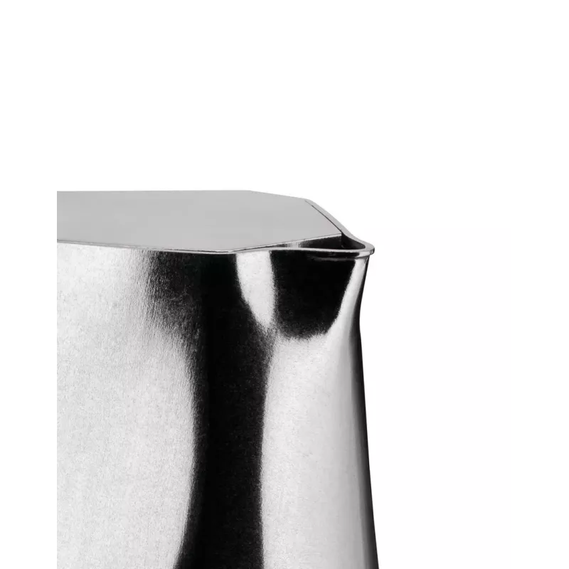 Máquina de café expresso Alessi MT18/3 Ossidiana, aço inoxidável, alumínio, 3,5 x 18,5 x 40,5 cm
