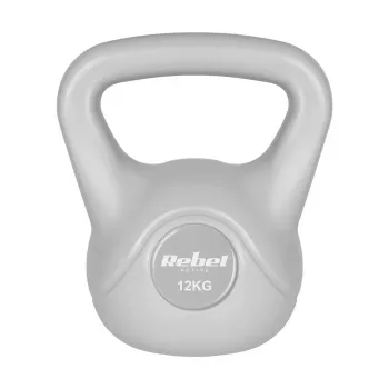 Kettlebell REBEL ACTIVE betuminoso Cinzento 12 kg