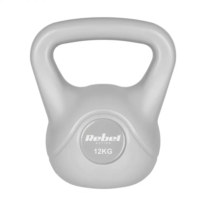 Kettlebell REBEL ACTIVE betuminoso Cinzento 12 kg