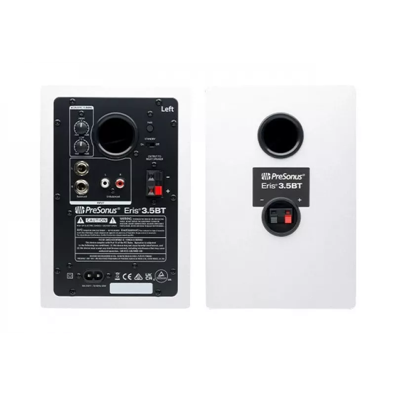 PreSonus Eris 3.5 BT branco 2.ª geração – par de monitores ativos BT