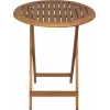 Conjunto de jardim Fieldmann FDZN 4003-T — 4 cadeiras e mesa, conjunto de exterior