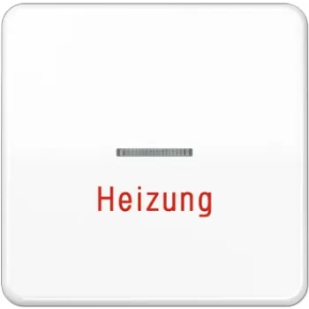 Jung tecla para interruptor de aquecimento/emergência para interruptor de controlo CD 590 H WW (CD590HWW)