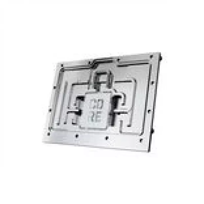 Refrigerador de água Alphacool Core RX 9070 XT Nitro+ transparente/cromado com backplate
