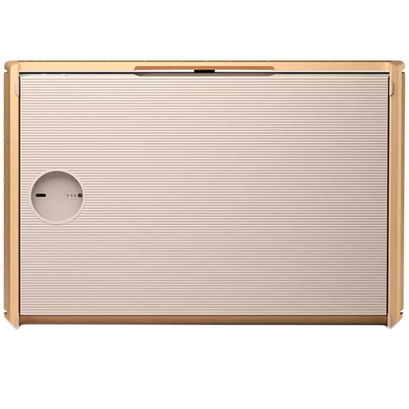 Coluna Beosound Level Gold Tone alumínio (cobertura Light Oak)
