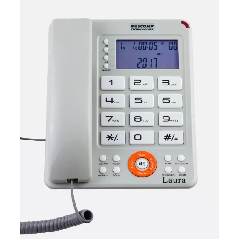 Telefone com fio Mescomp MT-816 Laura