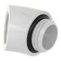 Adaptador angular 45° Barrow TDWT45-V2 W – G1/4 rosca macho para G1/4 rosca fêmea, branco