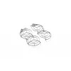 Proteção de hélices para drones DJI, modelo CP.FP.00000300.01, cinzento, pack de 2