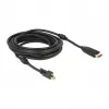 Adaptador de cabo de vídeo DeLOCK 83732 Mini DisplayPort para HDMI 5 m preto