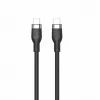 HYPER HyperJuice Cabo USB-C para USB-C de silicone 240W (1,8m/2m) - Preto