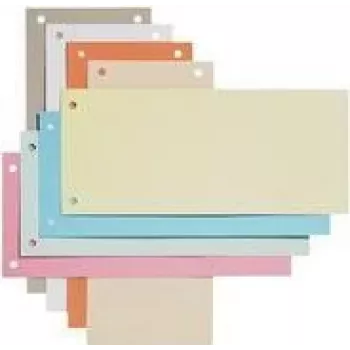 Separadores ELBA, cartão, adequados para DIN A4, vermelho 190 g/m², furação: 1 x 80 mm, dimensões: (L)240 x (A)105 mm (06806 RO)
