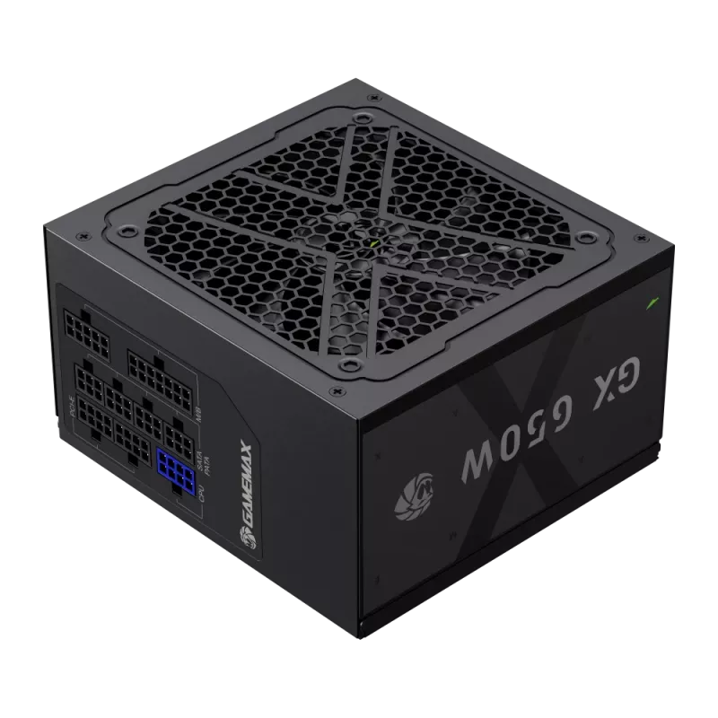 Fonte de alimentação Gamemax, 80 PLUS, Gold | GX 650GF | 650 W