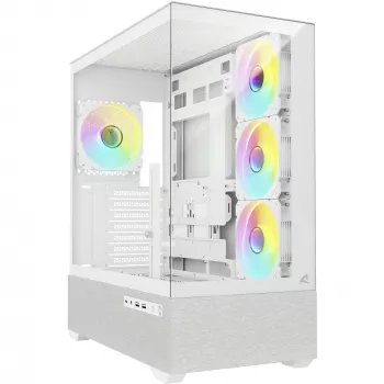 Caixa de computador Sharkoon AK7 ARGB ATX branca
