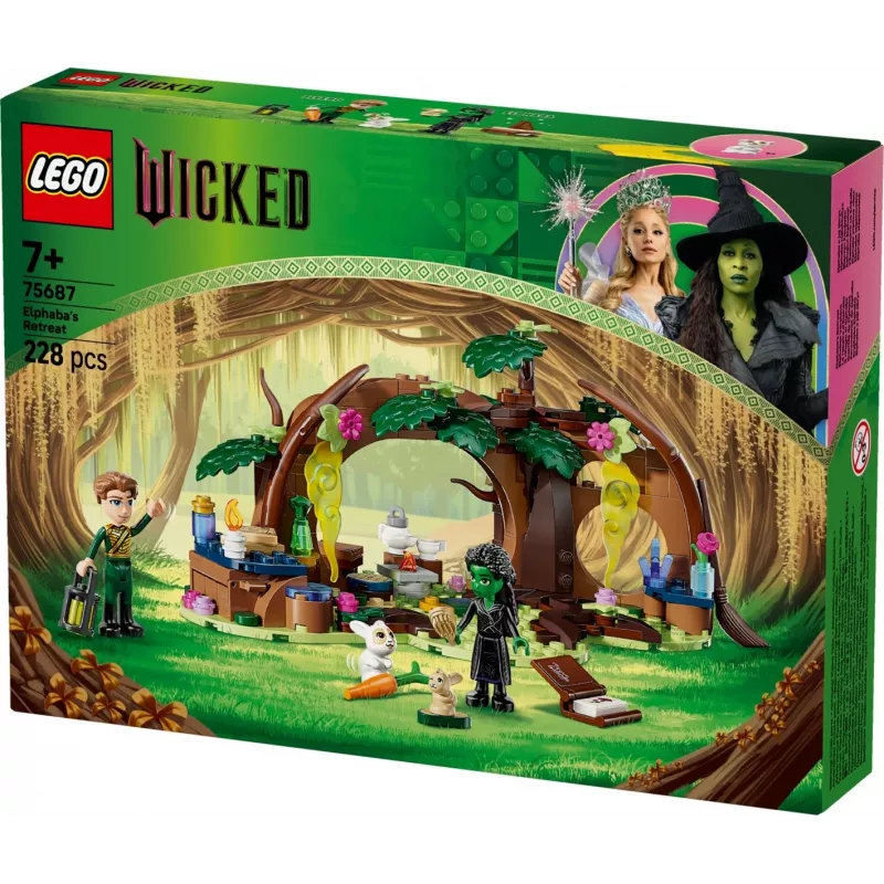 Conjunto LEGO Elphaban Hideout 75687 – conjunto de brincar com 3 minifiguras