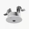 Caixa de montagem em teto - interior - para algumas câmaras AXIS M30 - alumínio - branco