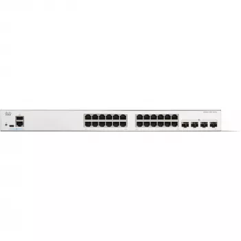Switch gerido Cisco Catalyst 1200-24T-4X 24 Port GE 4x10GE SFP+