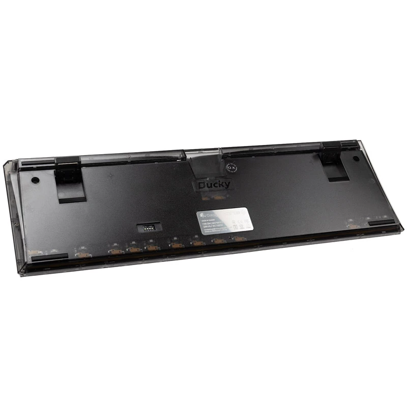 Teclado Gaming Ducky One 3 Aura USB QWERTY US International preto
