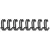 Fellowes - Arame de encadernação - 10 mm - 297 mm - 34 anéis - A4 (210 x 297 mm) - 80 folhas - preto - 100 unid. (53265)